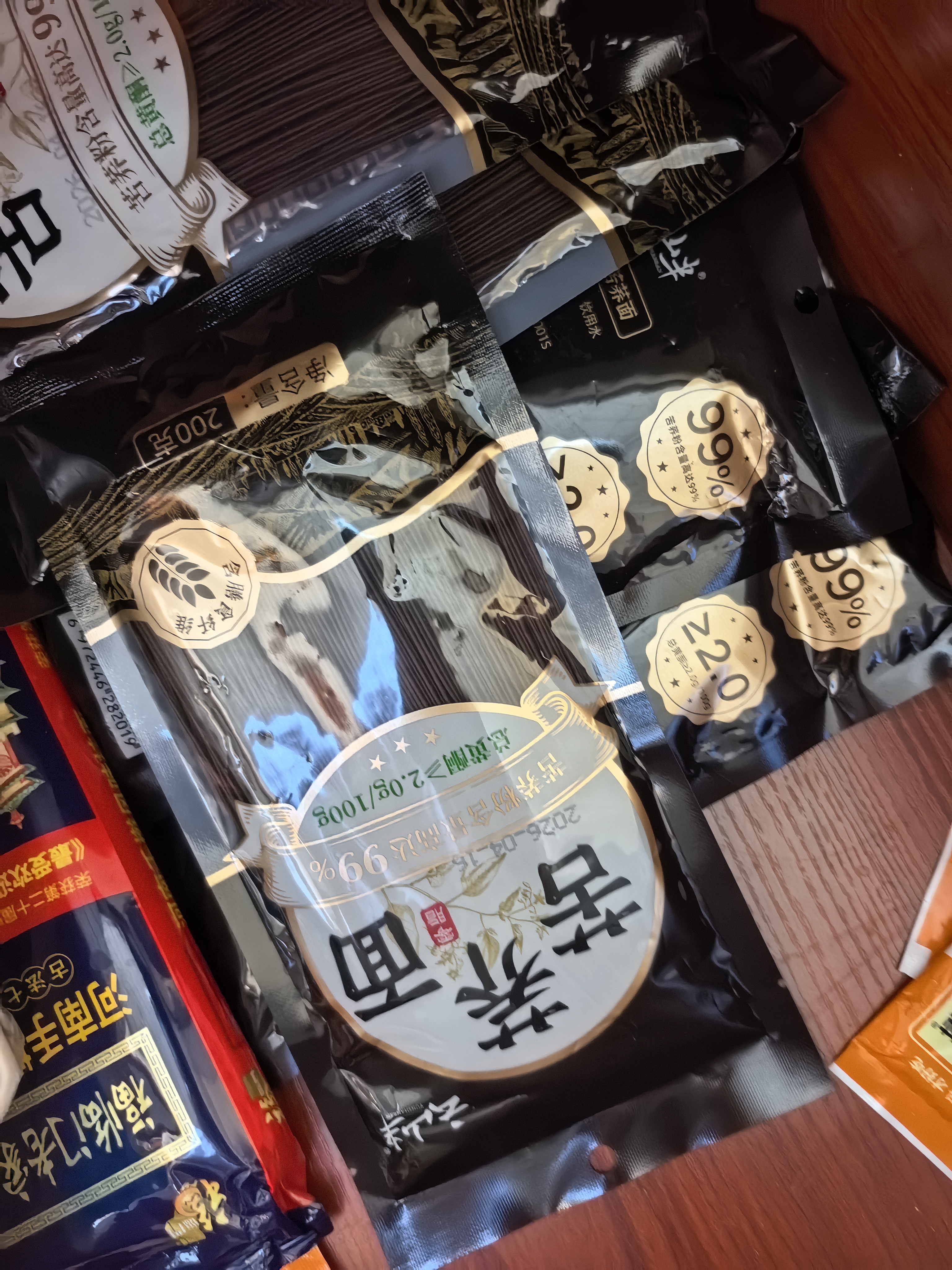 云山半0脂肪荞麦龙须面2.5kg细杂粮面条银丝挂面汤面拉面早餐面方便速食 实拍图