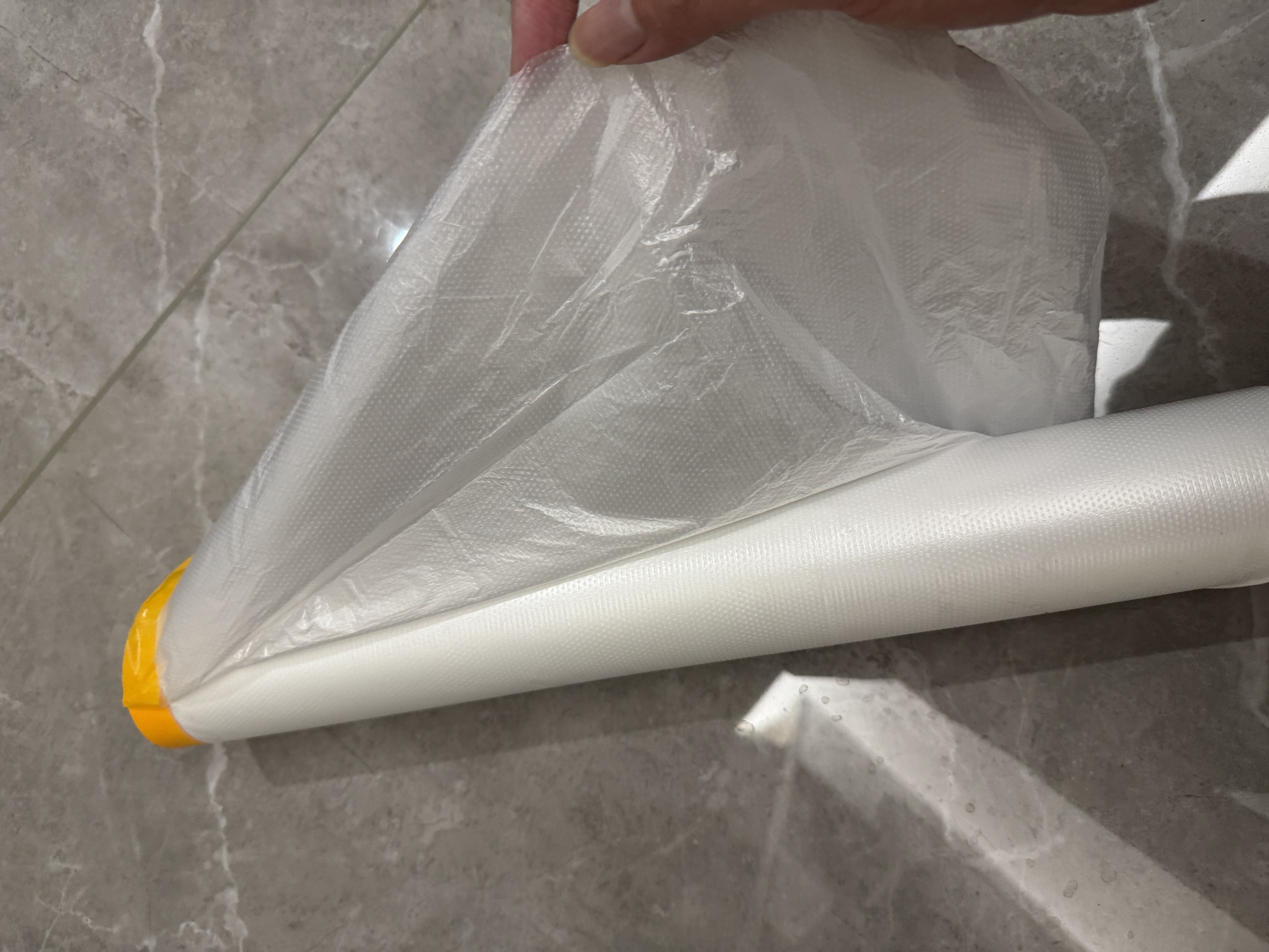 妙馨思一次性防尘布防尘膜宿舍塑料薄膜装修家具保护膜沙发遮尘灰盖布罩 实拍图