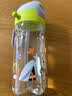 babycare儿童水杯二合一户外运动水杯吸管杯直饮幼儿园水壶上学专用600mL 实拍图