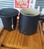 京东京造茶杯便携式黑陶茶泡茶壶茶杯功夫茶具办公杯随身茶壶容量400ml 实拍图