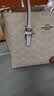 蔻驰（COACH）【品牌直供】女士MOLLIE25中号斜挎托特包奶茶色CV965礼物次日达 实拍图