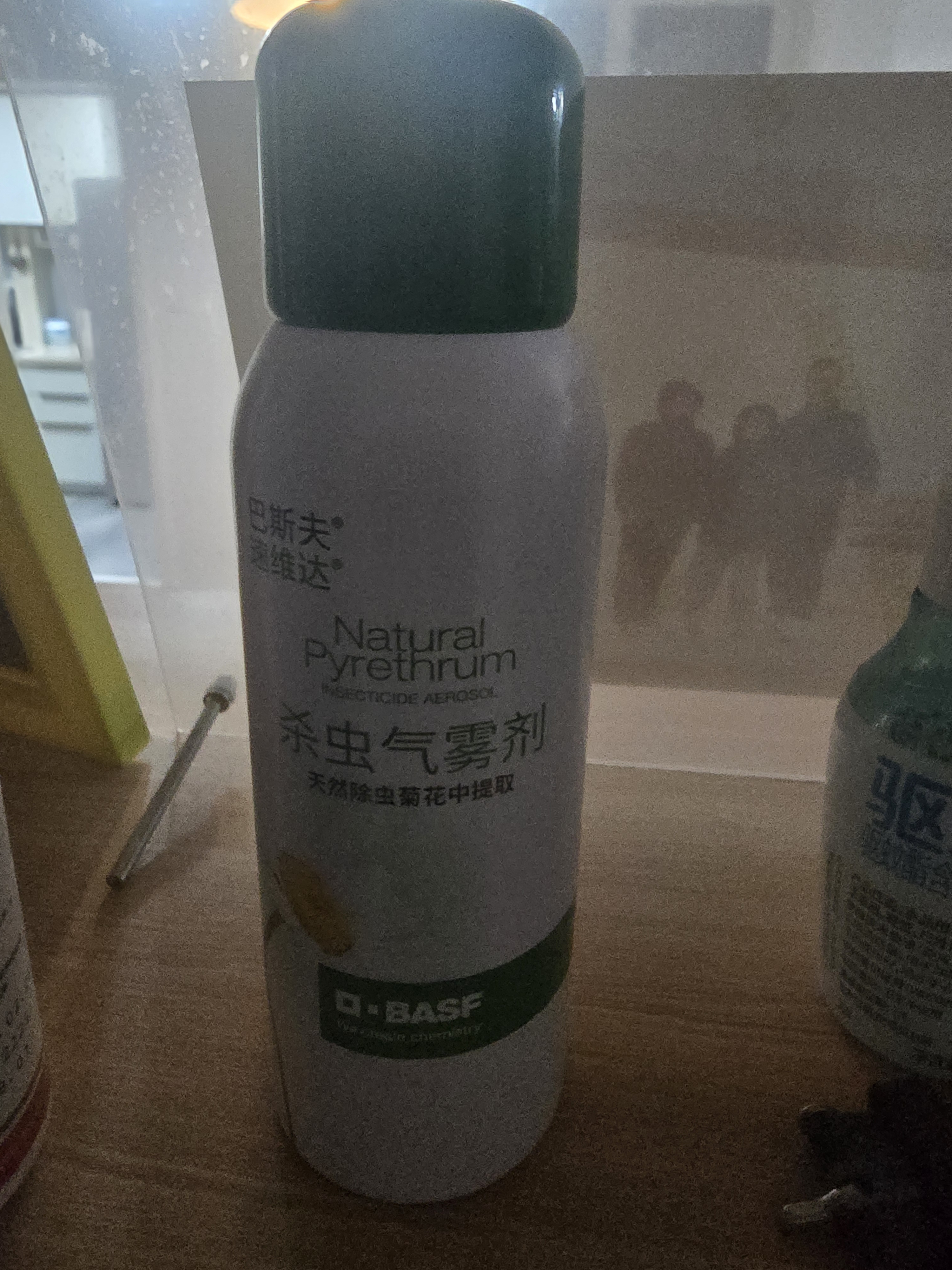 巴斯夫除虫菊杀虫剂喷雾蟑螂药跳蚤苍蝇蚊子非蚂蚁臭虫衣鱼虫小飞虫80ml 实拍图