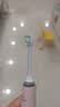 飞利浦（PHILIPS） 电动牙刷头适用HX9360HX9350HX9340HX6730HX9172 3支HX6063/67钻石亮白型 白色 实拍图