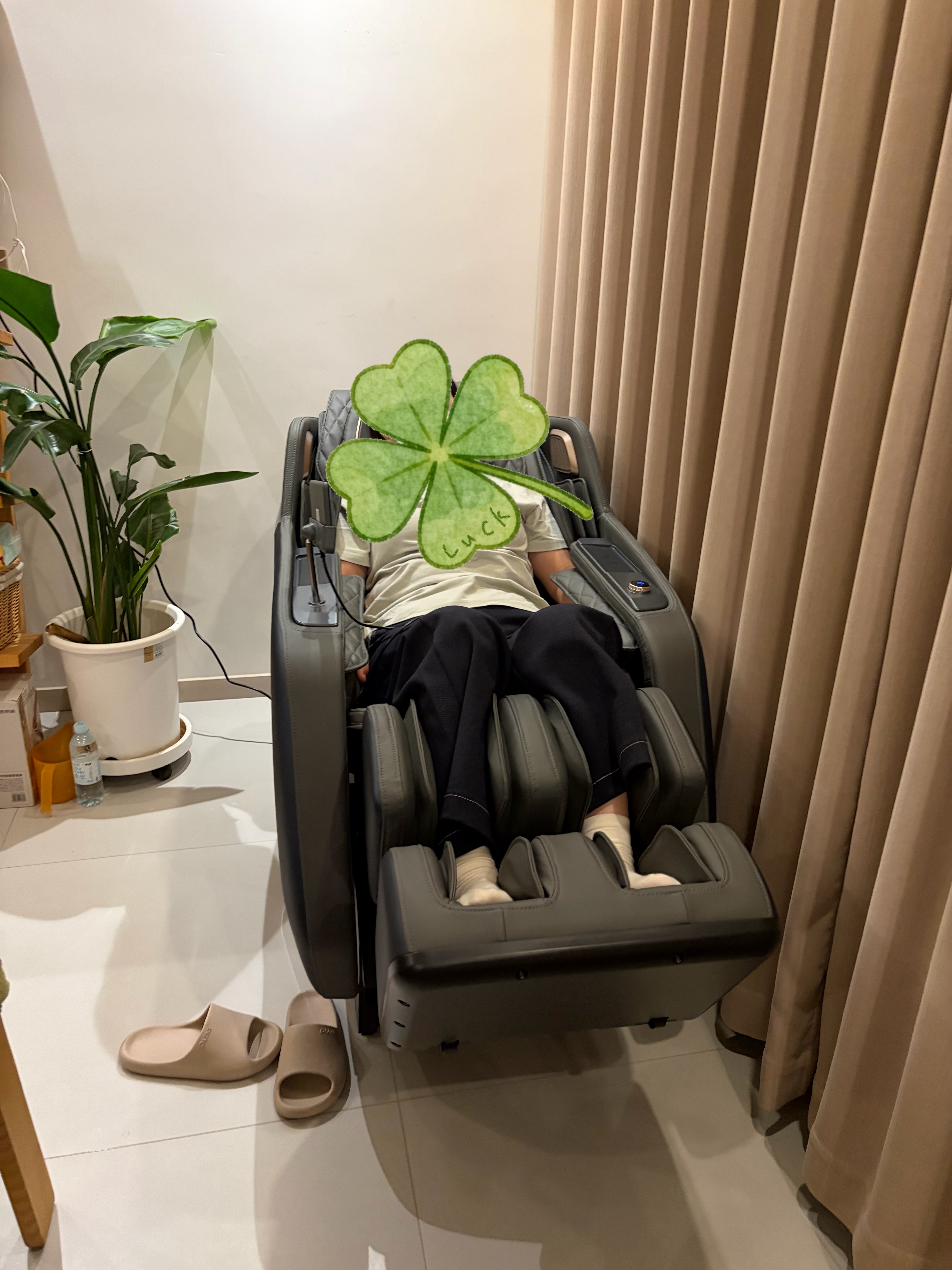 京东京造按摩椅H7家用全身按摩全自动太空舱零重力多功能智能电动按摩沙发椅中秋节礼物送礼 实拍图