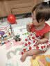 费雪（Fisher-Price）儿童玩具球 宝宝小皮球拍拍球22cm(黄色 赠打气筒)生日礼物礼品 实拍图
