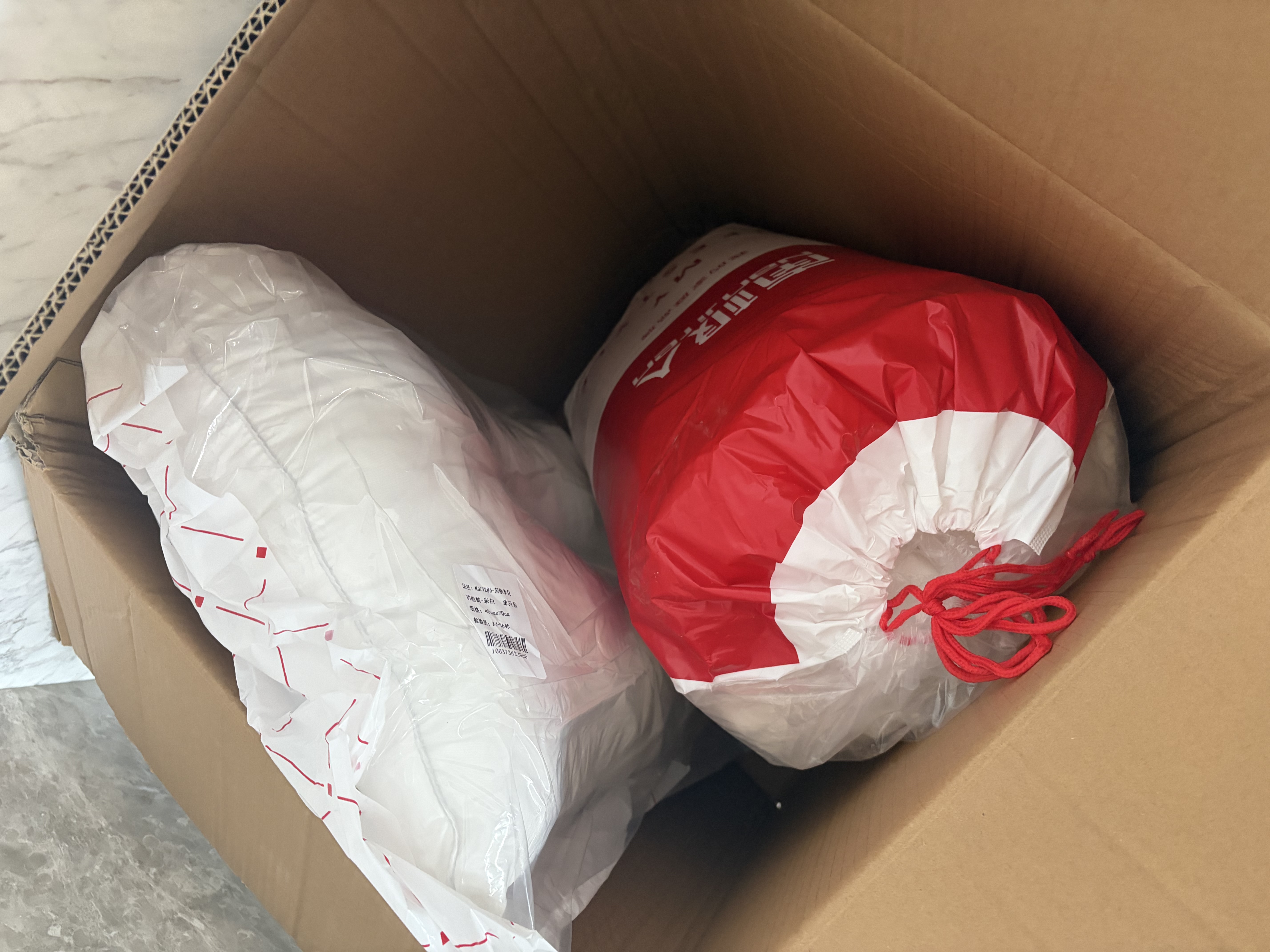南极人枕头高枕深度睡眠枕芯高枕不塌陷不变形酒店家用棉花枕护颈单人枕 实拍图