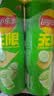 乐事（Lay's）无限薯片 翡翠黄瓜味 104克*2罐 208克 休闲零食 膨化食品 实拍图