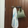 bydoll门后挂钩免打孔衣服包包收纳架卧室门口木纹挂衣钩置物挂衣架胡桃 实拍图