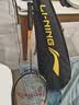 李宁（LI-NING）羽毛球拍雷霆9超轻对拍2支装碳素复合中杆家庭套装橘紫 实拍图