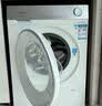 西门子（SIEMENS）小晶钻优享 10KG大容量全自动滚筒洗衣机自带烘干 洗烘一体 蒸气护理 WN52B2U08W 实拍图