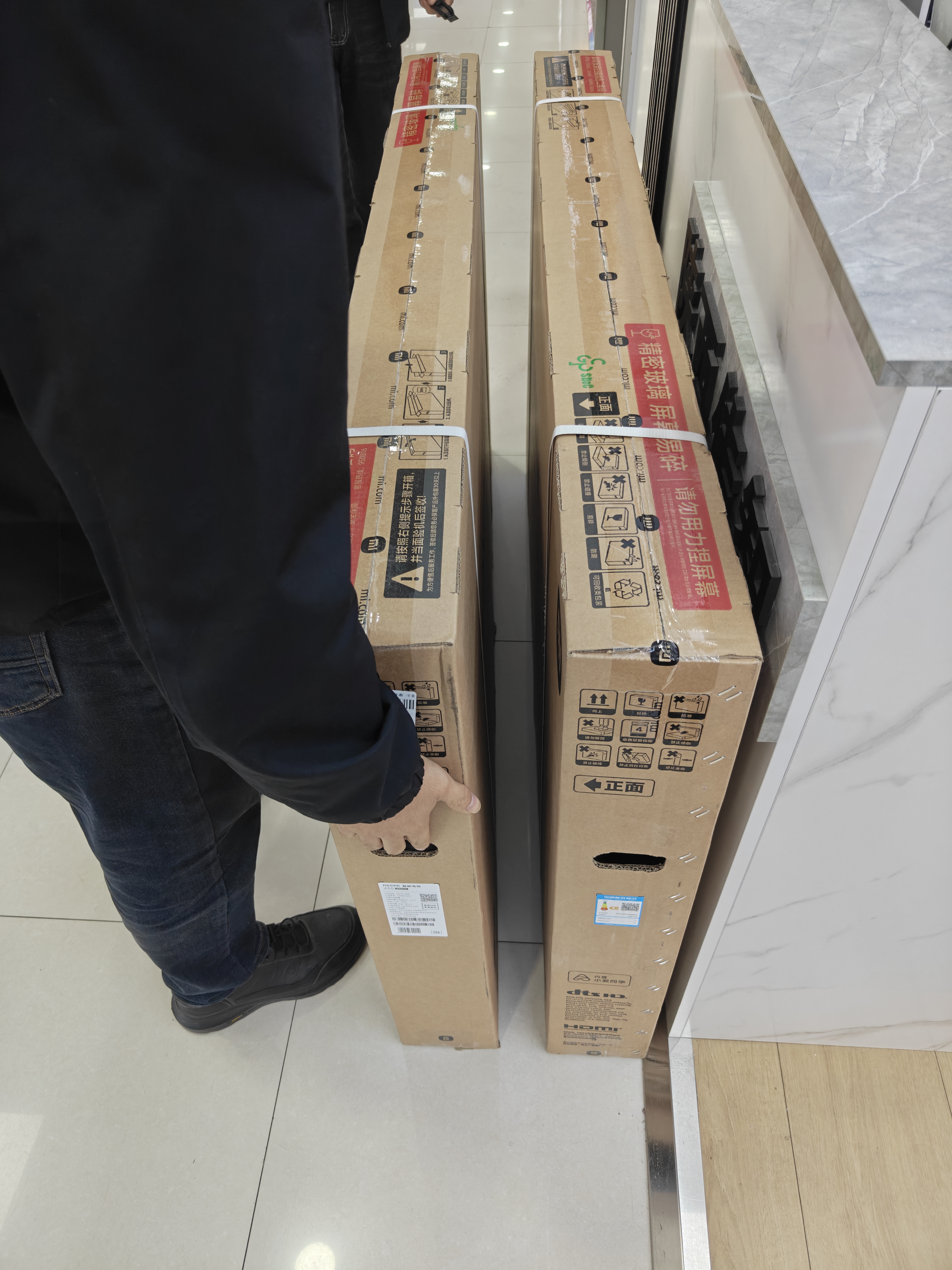 小米电视55英寸Redmi 家用电视机智能语音4k超清液晶55寸电视家庭影院行业top【换新补贴】 55英寸 爆款补贴 实拍图