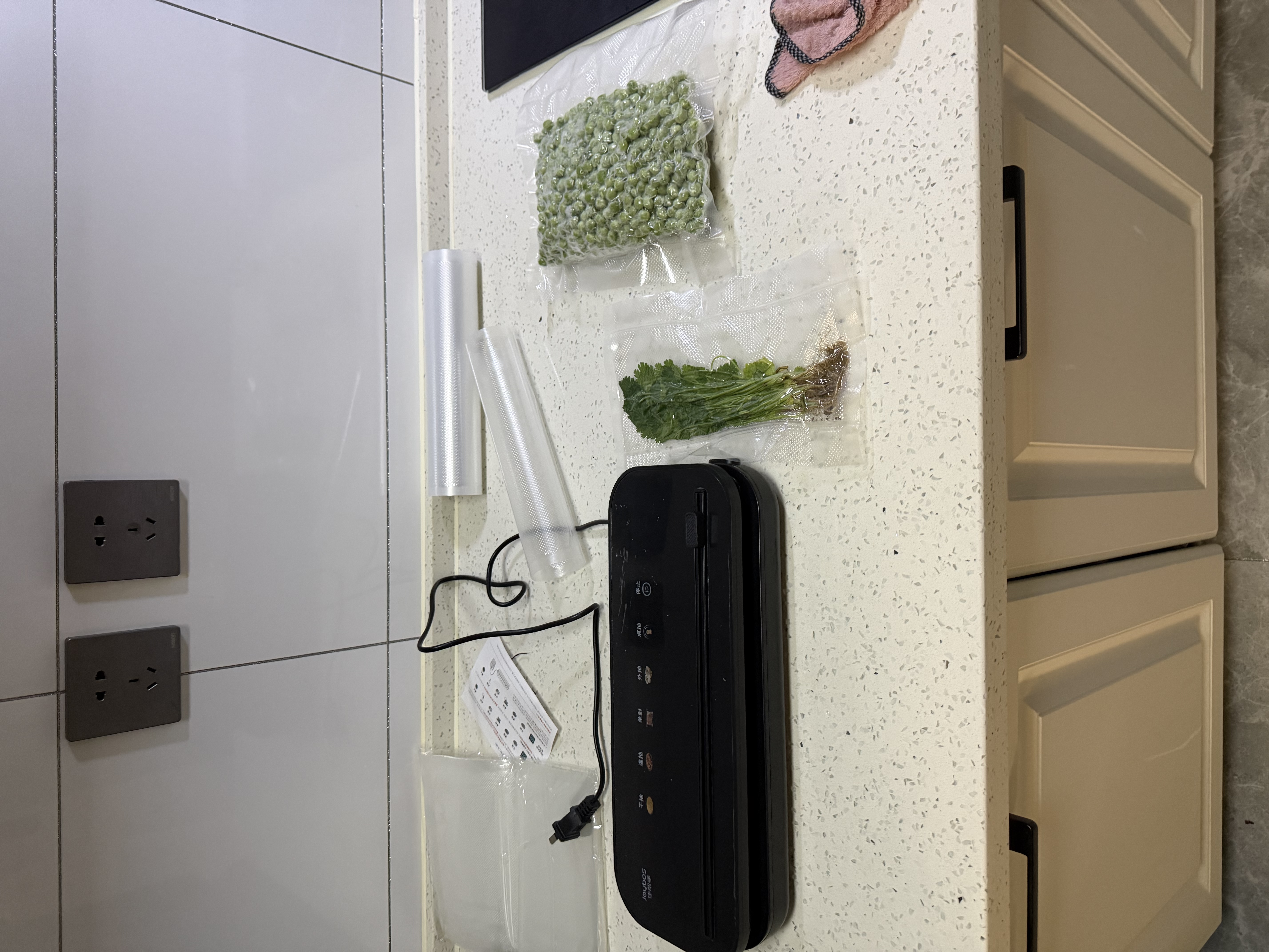 佳帮手全自动真空封口机小型家用塑封一体食品袋抽空机包装机真空机商用 实拍图