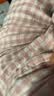 MUJI[自营限定款]女士无侧缝 双层纱织睡衣 纯棉家居服 浅粉红色 L 实拍图