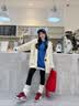 彪马（PUMA）面包鞋红色复古休闲鞋男女款秋季运动板鞋PARK400707 大红色-白-金色-26 40 实拍图