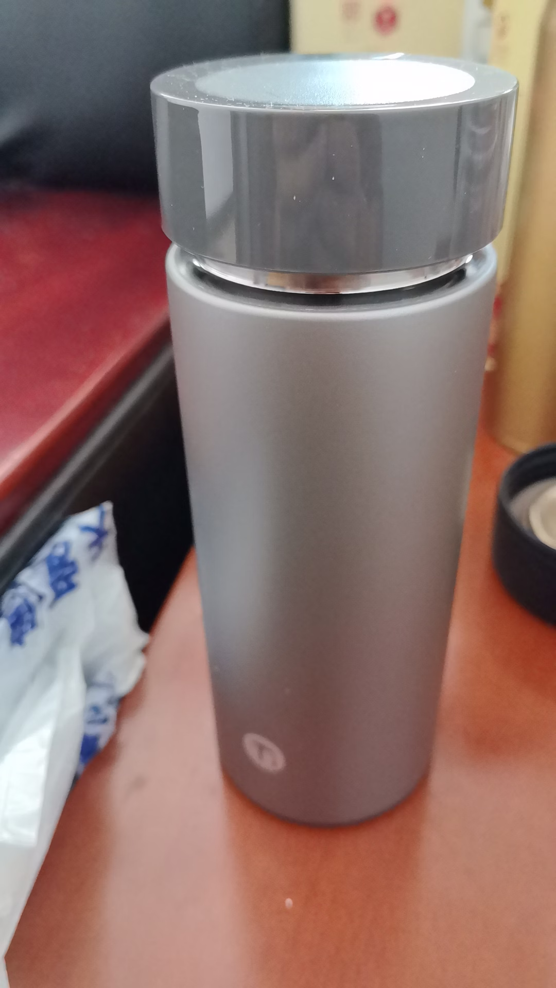 富光小钛阳纯钛保温杯男女士钛杯学生水杯子大容量茶水分离杯中秋礼物 实拍图
