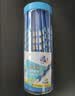 得力（deli）洞洞笔铅笔50支HB铅笔三角杆易抓握儿童矫姿书写铅笔涂卡涂鸦学生练字笔橡皮可擦学生开学文具 实拍图