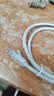 绿联六类网线 千兆高速网络宽带线 CAT6类家用电脑笔记本路由器双接头线 八芯成品跳线灰白1米20174 实拍图