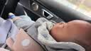 Heekin引领者儿童安全座椅汽车车载用0-12岁新生婴儿宝宝175°可坐可躺 香槟金-智能MAX(智能版加配+全罩式遮阳棚) 实拍图