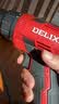 德力西电气手电钻家用工具箱套装锂电钻充电式电动螺丝刀多功能起子机12V 实拍图