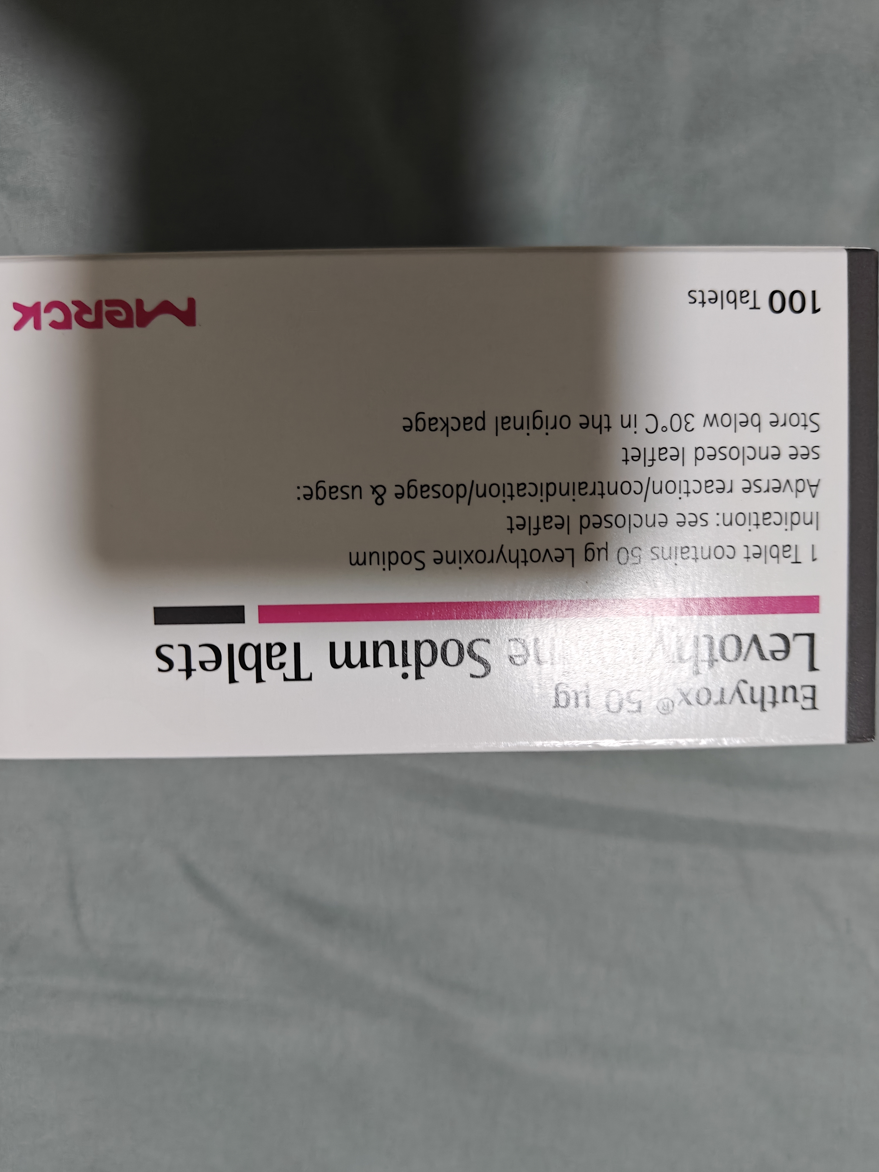 【原研药】【优甲乐】左甲状腺素钠片 50μg*100片/盒 3盒装 实拍图
