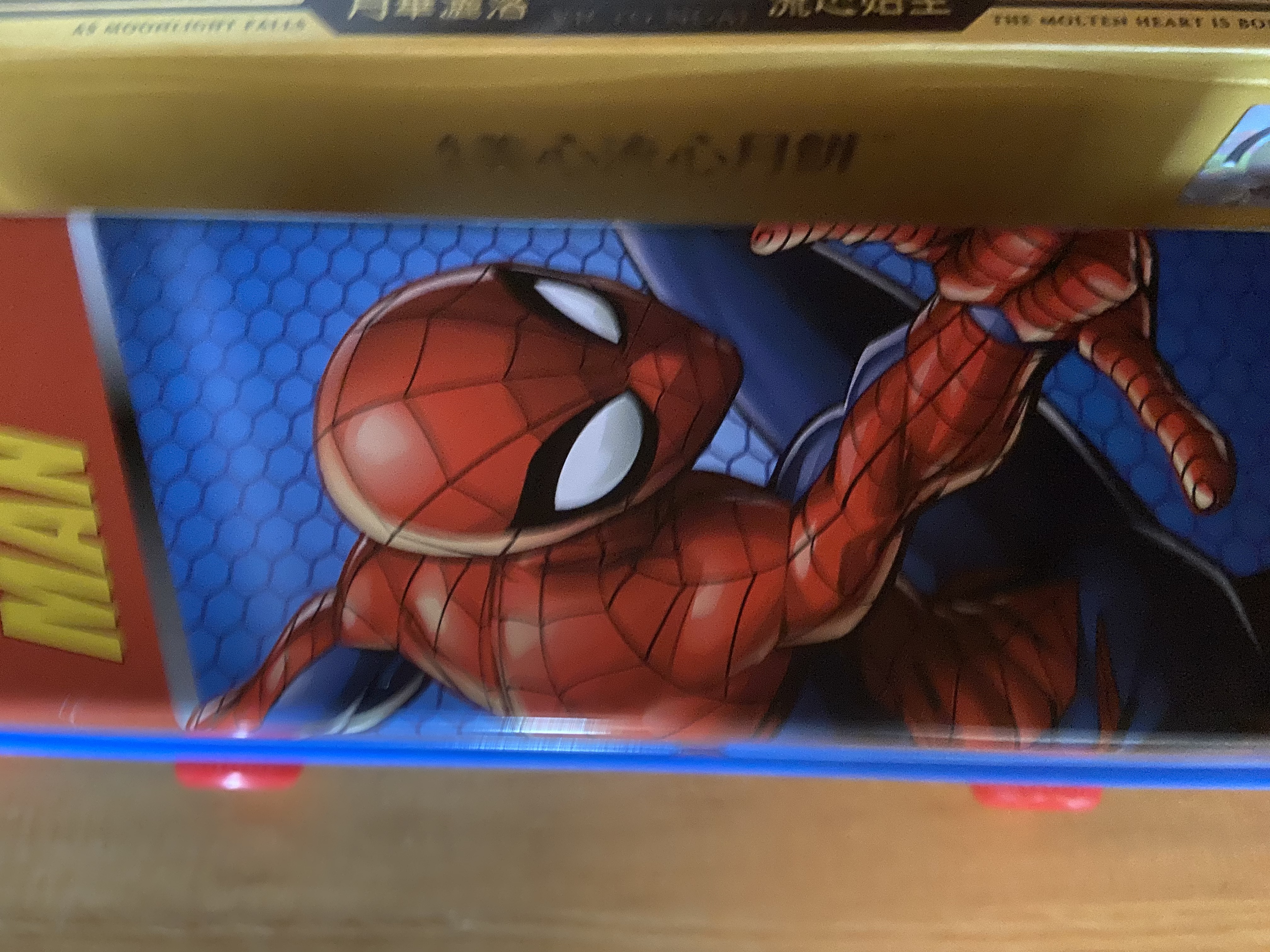 迪士尼（Disney）笔盒蜘蛛侠双层大容量铅笔盒火车头幼儿园文具盒带削笔器男孩 小学生学习用品 开学季礼物开学文具 实拍图
