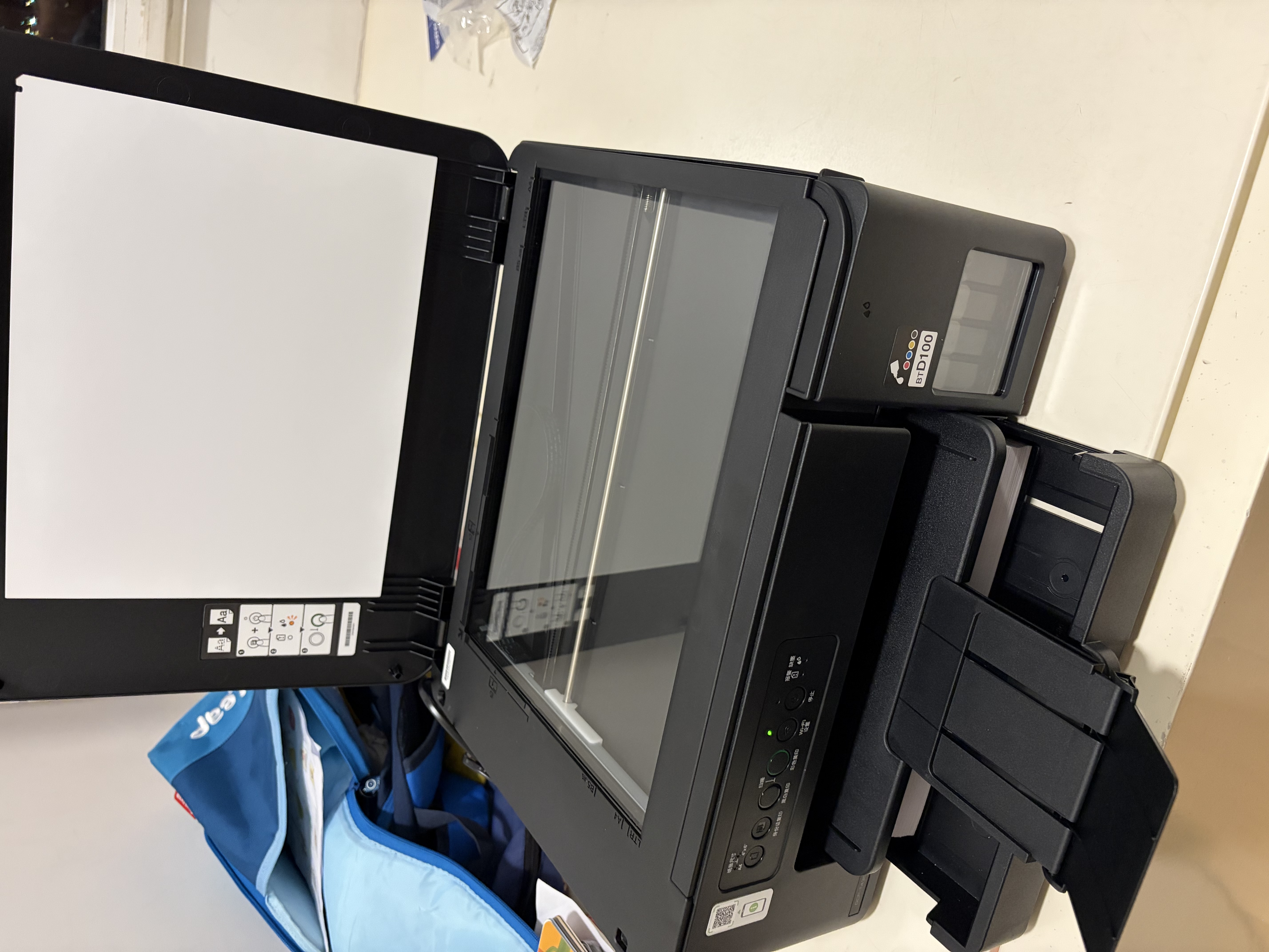 兄弟（brother）DCP-T435W家用学习打印机彩色喷墨墨仓式 无线远程打印打印复印扫描一体机 425升级新款 实拍图