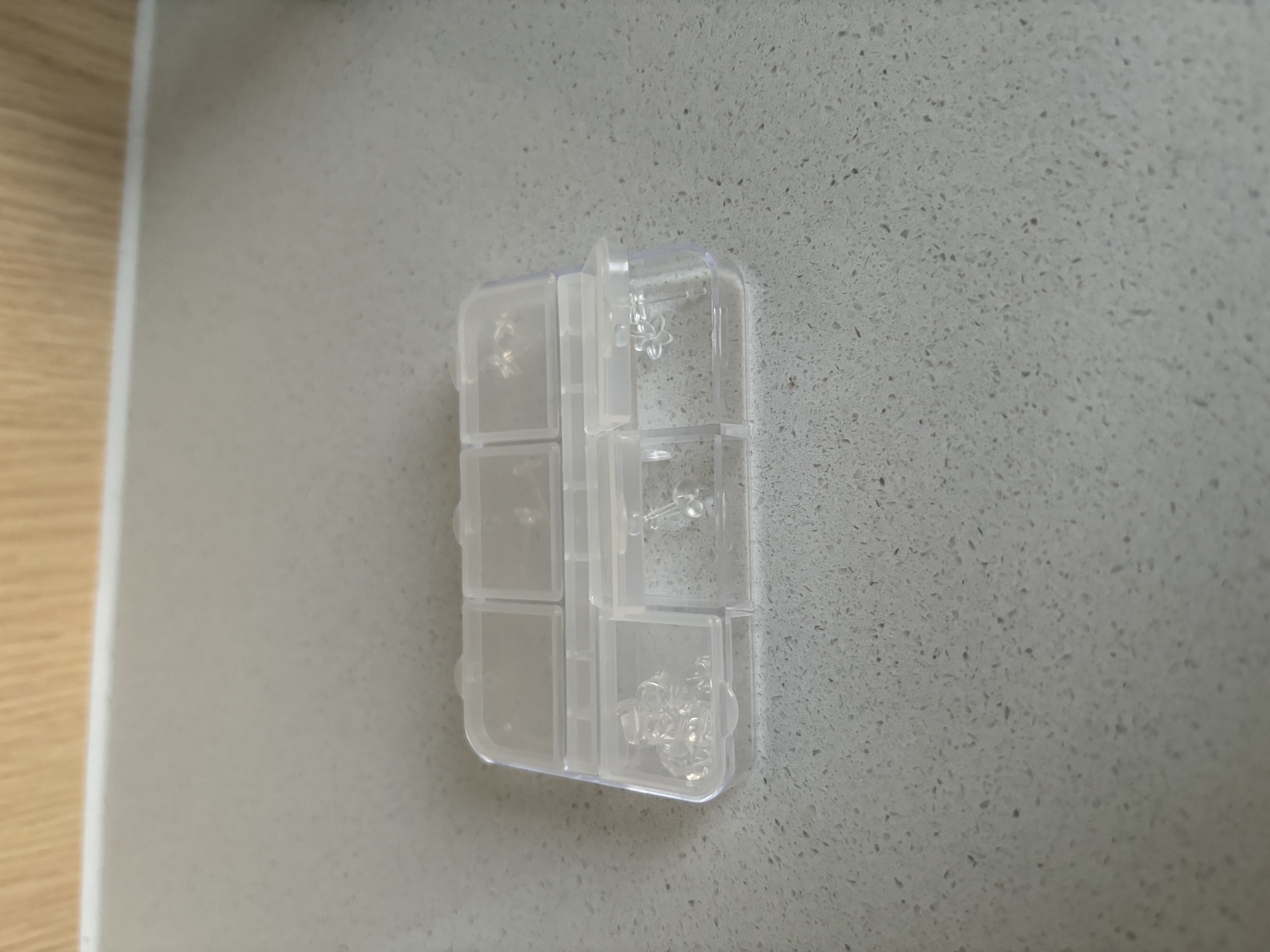 KOOGIS树脂耳钉养耳洞透明耳棒隐形耳针耳棍耳堵硅胶塞非塑料防堵5对 实拍图
