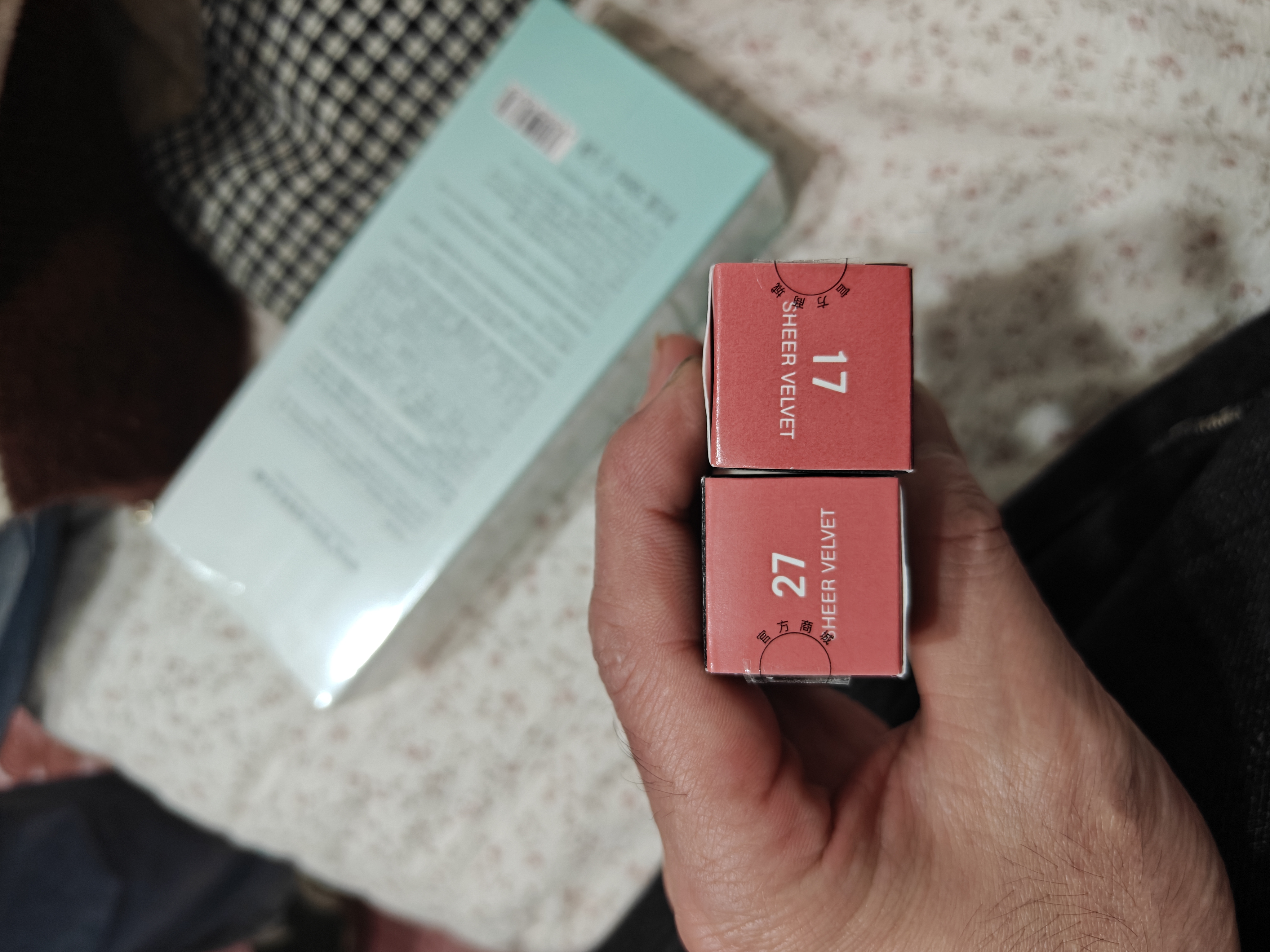 纪梵希（Givenchy）【11.11买正送正】粉丝绒N17冷红栗色口红唇膏 生日礼物达人机制 实拍图
