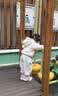 江博士学步鞋运动鞋秋季女童1-3岁宝宝儿童运动鞋2B14A3001AW粉色27码 实拍图