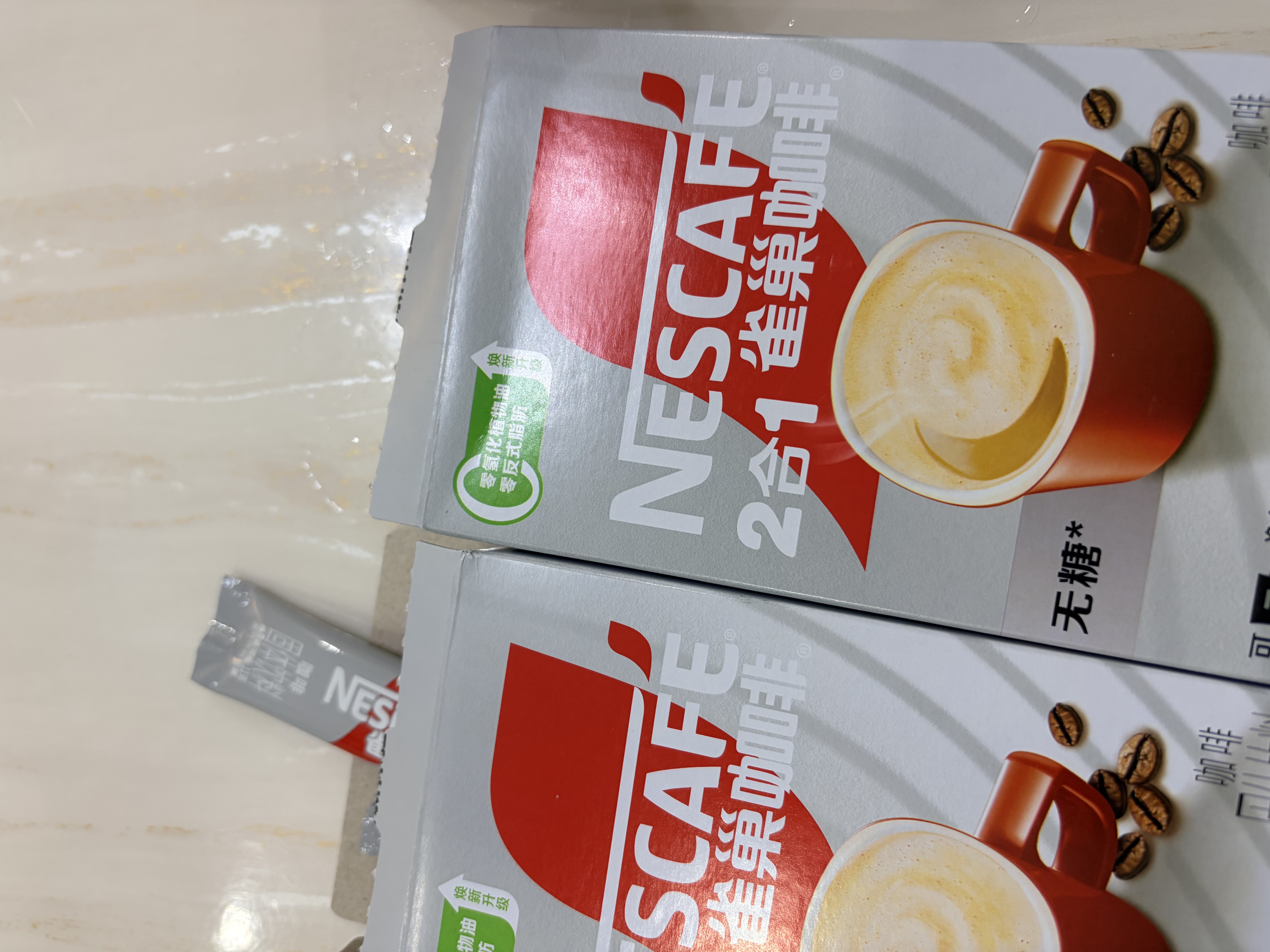 雀巢（Nestle）咖啡粉2合1无蔗糖*尝鲜装速溶冲调饮品7条77g 实拍图