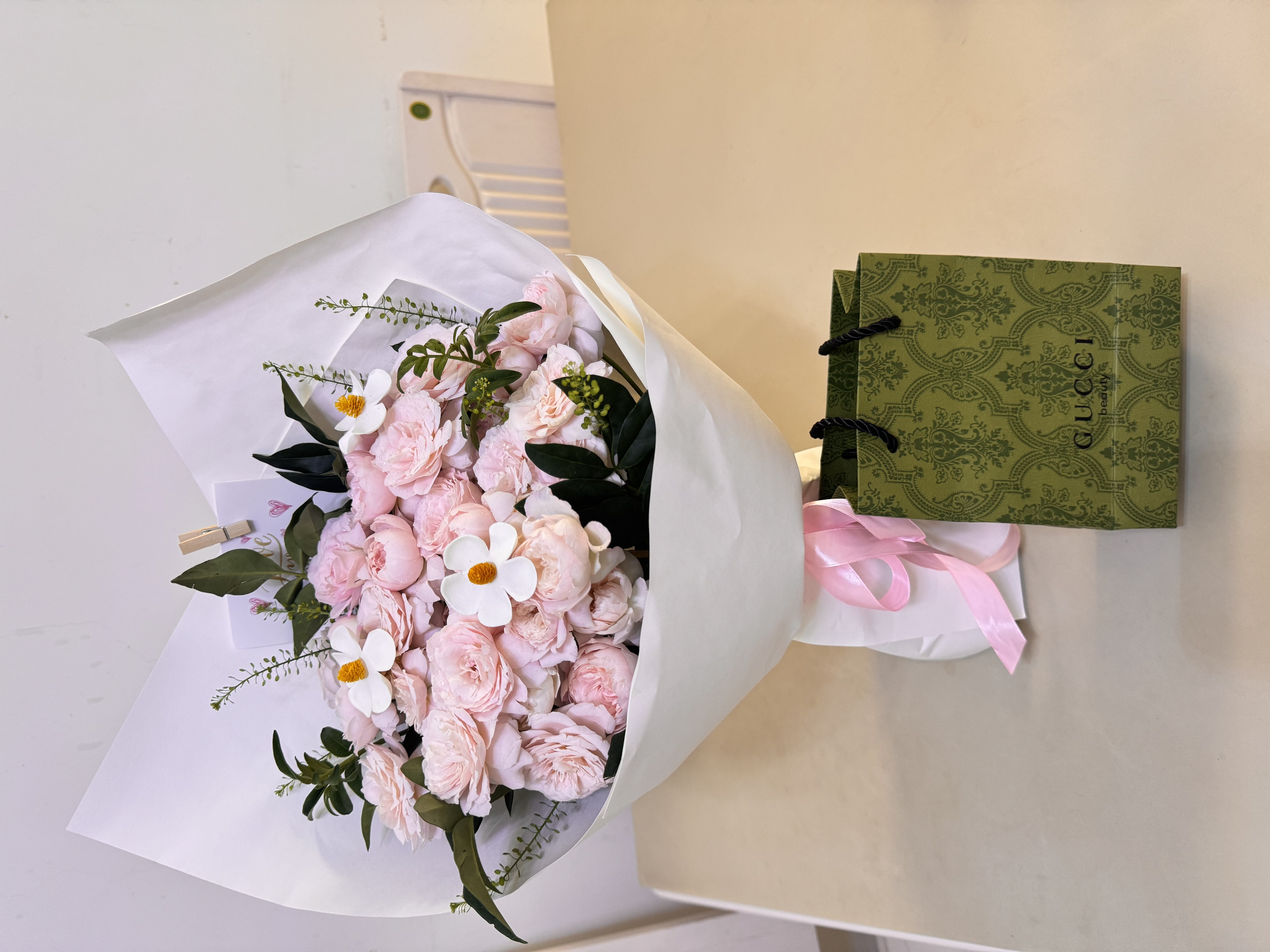 古驰（GUCCI）口红绒雾哑光505唇釉208化妆品套装唇釉情人节礼物送女生女友礼盒 【热卖】绒雾口红 217#玫瑰奶栗 实拍图