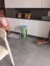 华恺之星凳子家用塑料凳加厚圆凳高凳板凳餐椅餐凳叠摞凳子YK081蓝绿橘粉 实拍图