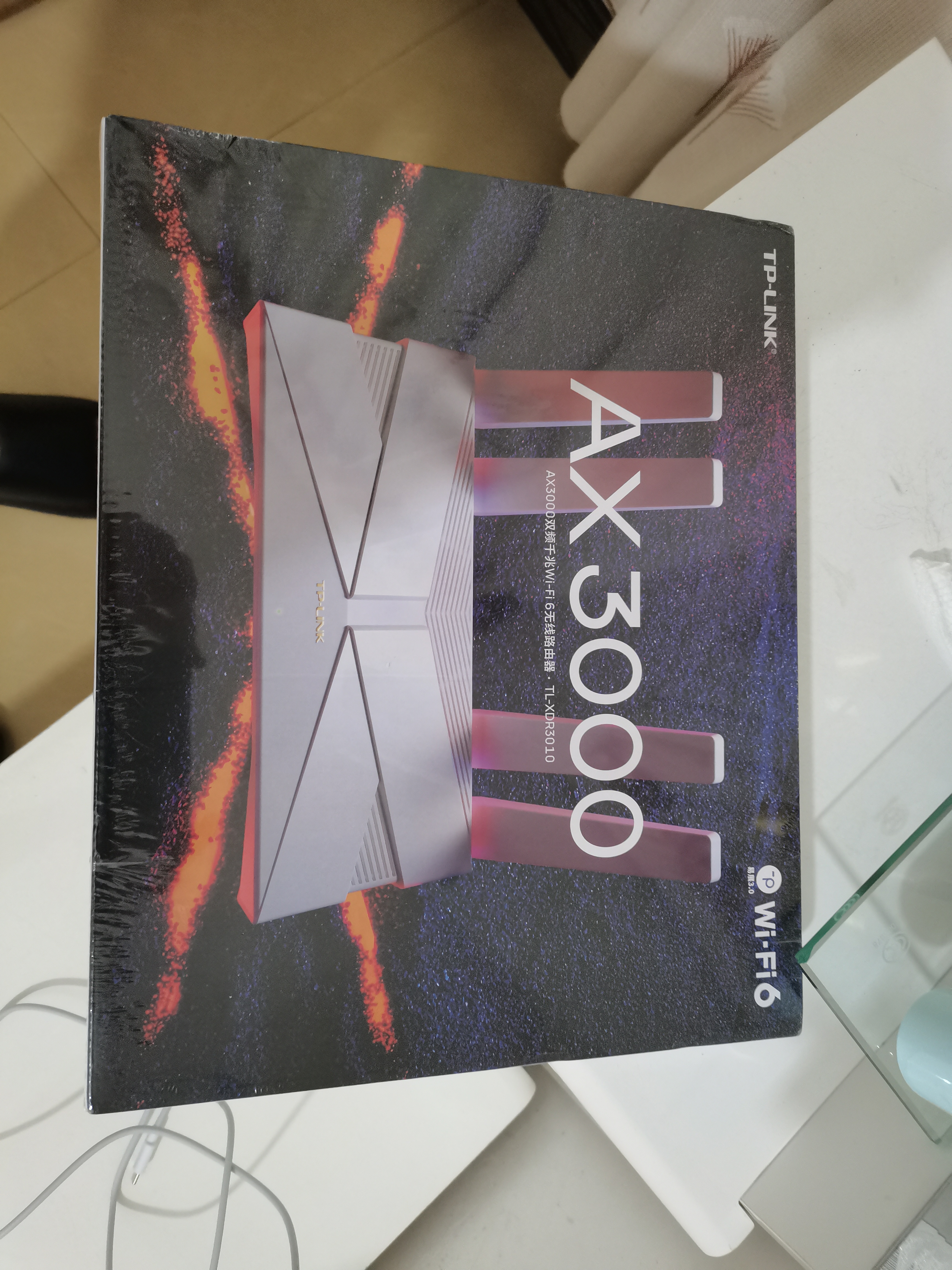 普联（TP-LINK） 大道AX3000满血WiFi6千兆无线路由器 5G双频家用穿墙 Mesh 3000M无线速率 信号增强 易展 XDR3010 实拍图