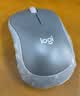 罗技（Logitech）M185鼠标 无线鼠标 办公鼠标 对称鼠标 黑色灰边 带无线2.4G接收器 实拍图
