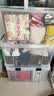 禧天龙直角收纳箱加厚塑料衣物玩具搬家整理箱特大号 65L透明1个装 实拍图