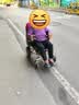 护卫神电动轮椅630老人专用全自动轻便可折叠旅行双人出行代步车W73001 【3】升级款/20安锂电/尾灯系统/电助推（热选） 搭载“专利防翻系统” 实拍图