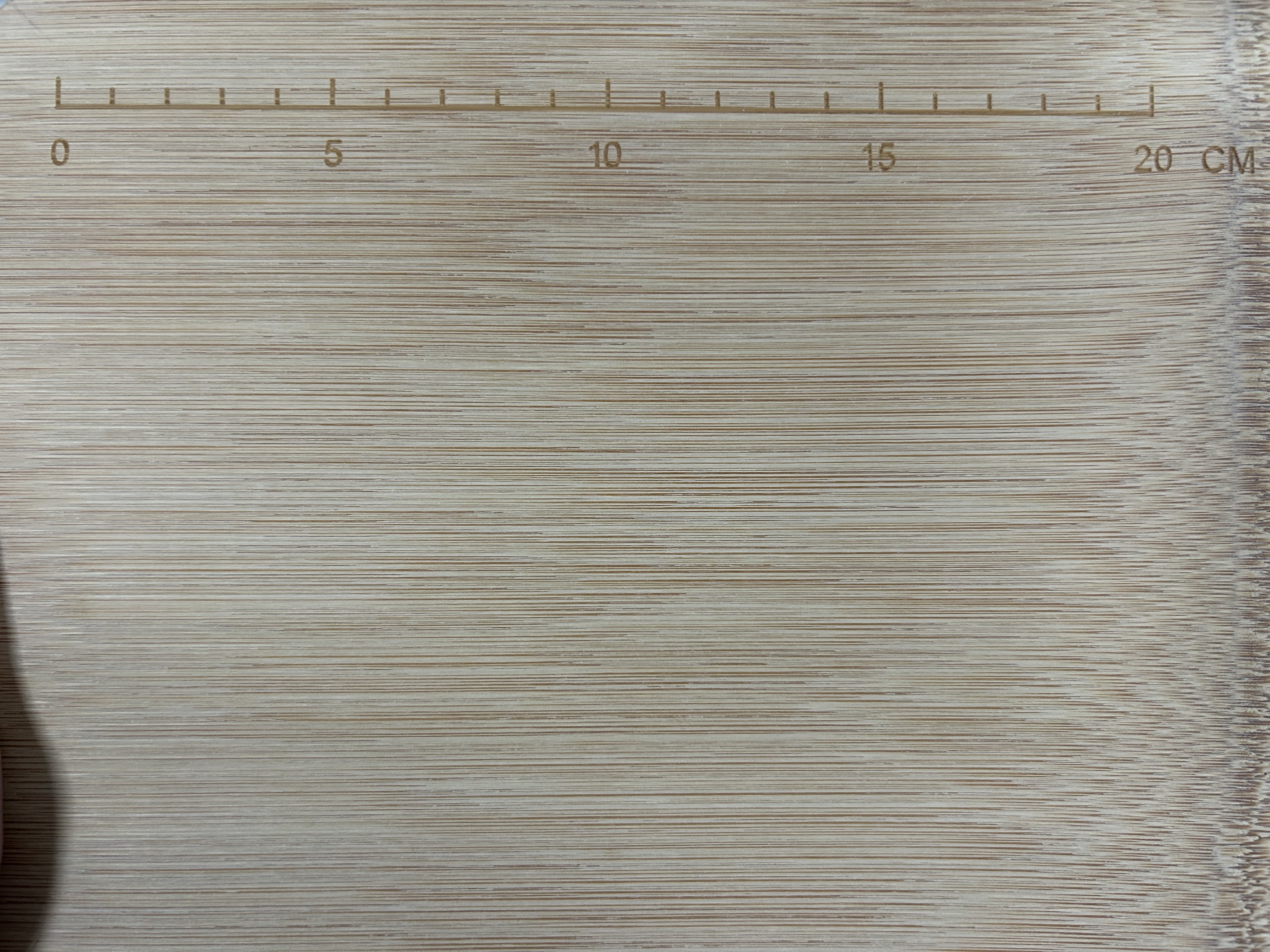 张小泉大师印方圆整竹无漆无蜡双面可用楠竹砧板 切菜板（30*20*1.8cm） 实拍图