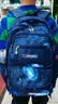 智多宝新款书包小学生男孩大容量1-3-4-6年级男童减压减负儿童双肩背包 大号星空蓝+（笔盒+手表+挂饰） 实拍图