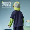 ASK JUNIOR【假两件】儿童长袖T恤26秋中大童怪兽图案小童打底衫男童上衣 实拍图