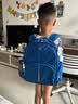 乐同书包减重护脊书包减负书包小学生123年级书包 牛顿小童宝蓝 实拍图