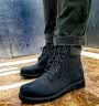 添柏岚（Timberland）官方踢不烂男鞋马丁靴户外黑色牛皮防水|19039 19039W/黑色 TB1仅批次不同 42 鞋内长：26.5cm 实拍图
