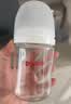贝亲（Pigeon）玻璃奶瓶宽口径防胀气160ml S号奶嘴 1月+ AA186  实拍图