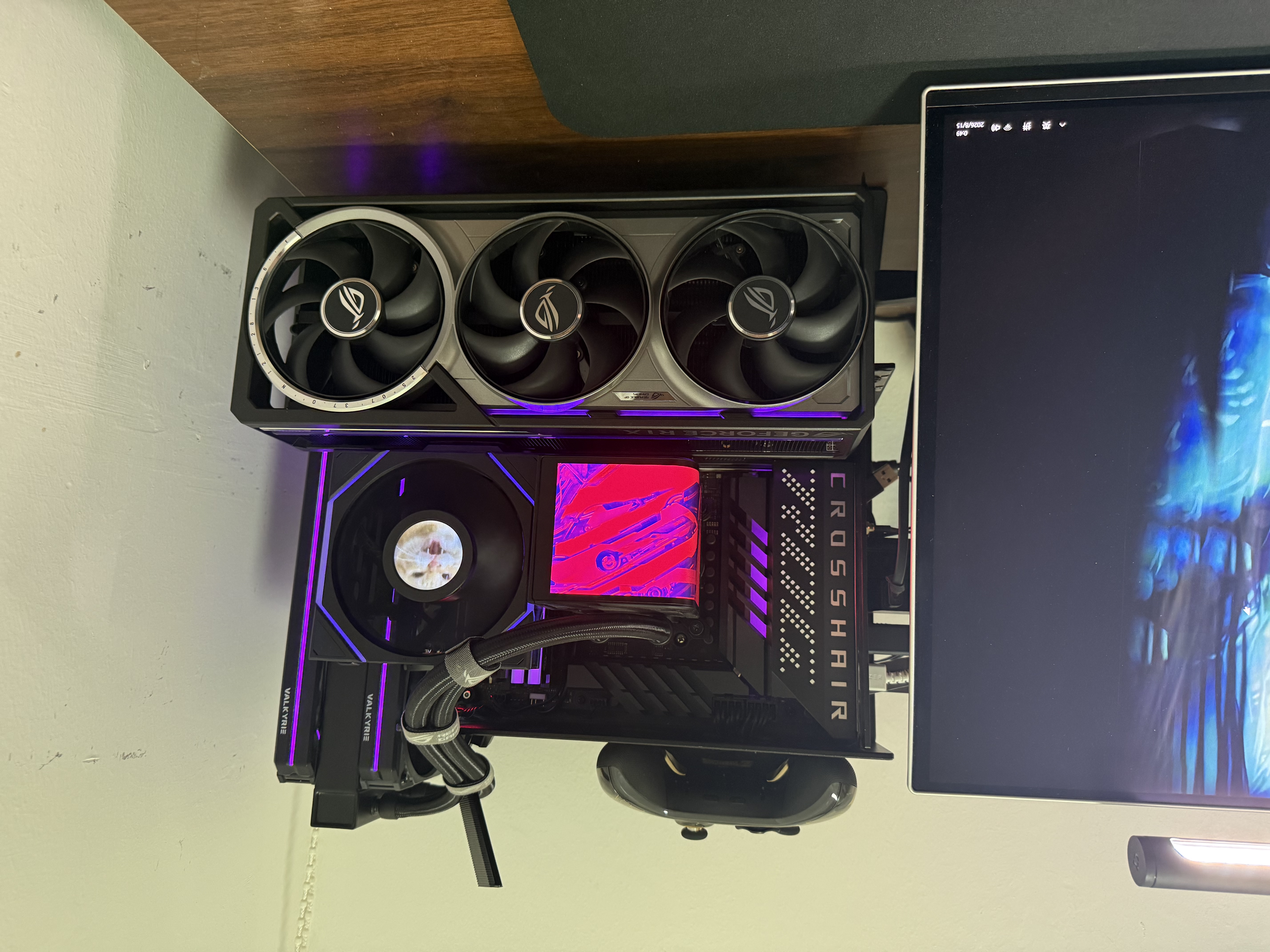 LIANLI联力积木风扇四代LCD无线版 TL120 Wireless 正叶 单支 黑色/需搭配控制器 实拍图