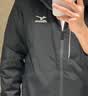 美津浓（MIZUNO）户外夹克男连帽梭织透气情侣锋衣加绒加厚加棉外套男上衣 实拍图