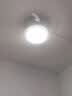 志高 隐形风扇灯新款吊扇灯家用一体吊灯客厅餐厅卧室北欧电扇灯 升级白六档风-36寸变频省电 实拍图