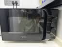 美的（Midea）微波炉经典升级款M2A 家用小型20升平板式易清洁快捷双旋钮高效速热杀菌除味2026新款 实拍图