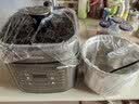 美的（Midea）0涂层电压力锅5L双胆家用4-6人电饭煲高压锅 智能预约开盖火锅煲汤MY-C5841G 实拍图