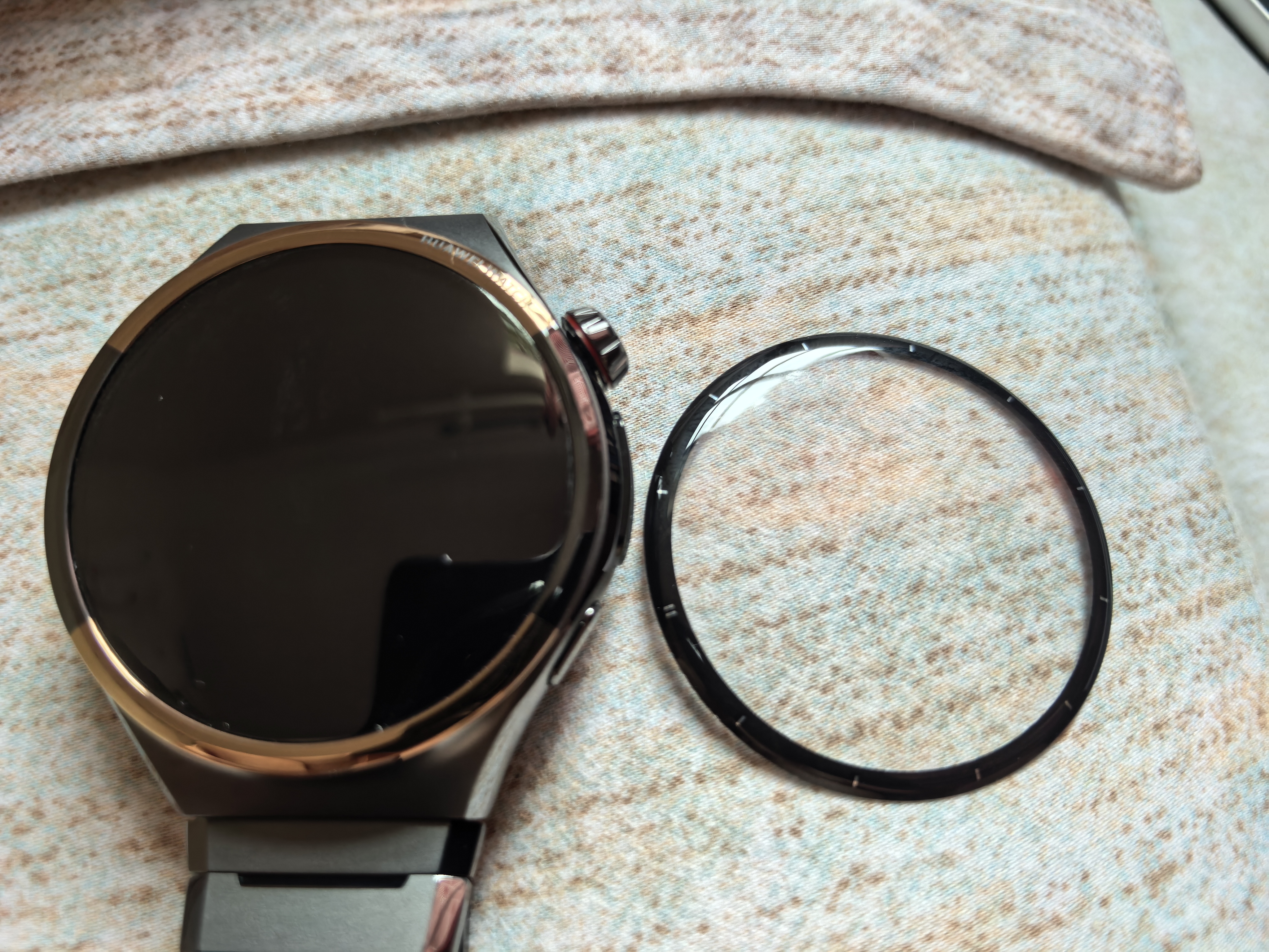 CangHua 适用华为Watch6Pro 46MM保护膜 HUAWEI Watch6Pro手表膜非钢化膜高清全屏防摔防刮贴膜 46mm 实拍图