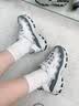 斯凯奇（Skechers）小白熊老爹鞋女士冬季厚底增高熊猫鞋减震通勤休闲运动鞋 实拍图
