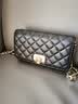 CHARLES&KEITH经典菱格链条小方单肩斜挎包包女包生日礼物送女友CK2-70160131 Black黑色 小包 实拍图